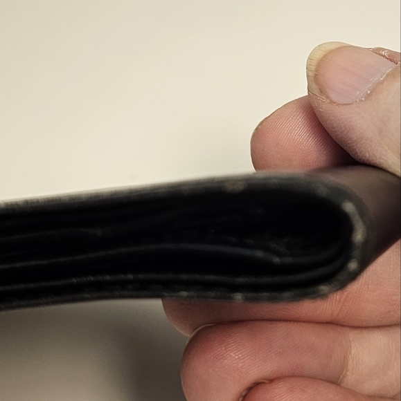 Prada Black Leather Wallet - Mens - Picture 8 of 14